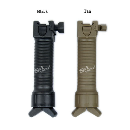 Grip Pod Tactical 20mm picatinny rail Bipod Vertical Grip Tan